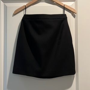 Saint Laurent black mini skirt size 36